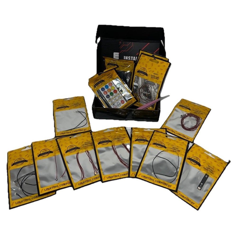 (b32/13)Lego Brick Bling LED Lighting Kit in Box with Instructions and Tweezers